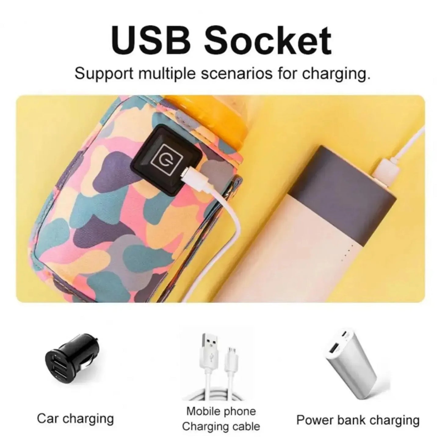 USB Baby Bottle Heater Bag